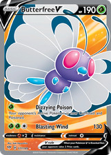 Butterfree V Darkness Ablaze Ultra Rare Pokemon NM 177/189 on eBay