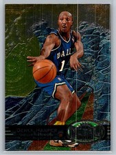 1997-98 Metal Universe Basketball #4 Derek Harper - VG - Dallas Mavericks