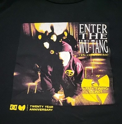 DC Shoes x Wu Tang Enter The Wu Tang T Shirt 2XL Extra Extra Large Size XXL