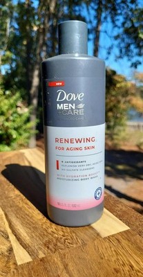 Dove Men+Care Advanced Care Renewing Body Wash 18oz For Aging Skin New