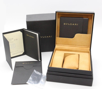 Bvlgari Aa39S Analog Quartz Men Working! Ashoma Boys Watch Vintage