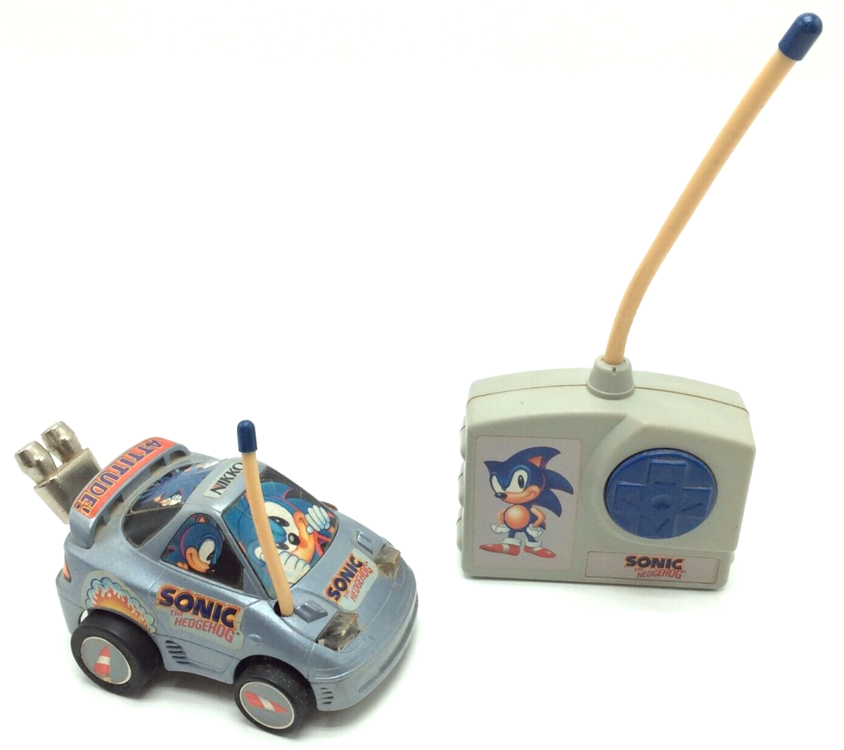 Sega Nikko Sonic The Hedgehog RC Car W/ Remote -AS-IS- | eBay