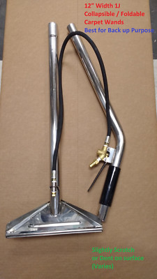 #ad 12quot; Wand 1 Jet Collapsible Foldable Carpet Wand Best Backup Wands Powrflite $129.00