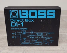 Boss DI-1 Direct Box Black