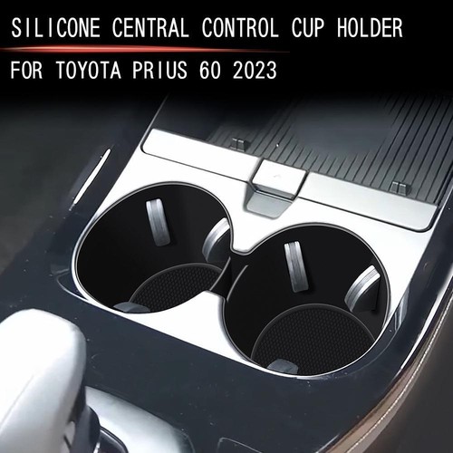 For Toyota Prius 60 Series Rubber Center Cup Holder Interior Accessorie NEW 2025 - Picture 6 of 11