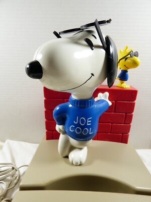 VTG 1991 Seika Peanuts Snoopy Joe Cool & Woodstock Touch Tone