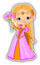 Little Princess Beuatiful Car Bumper Sticker Decal ''SIZES''