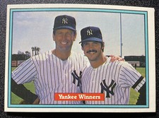 1982 Donruss #558 - Yankee Winners John / Guidry - HOF - NM