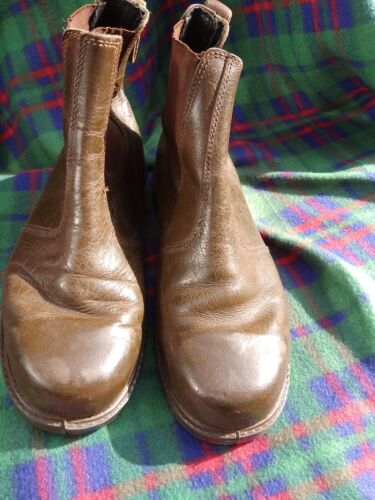 William Lenon Ruffhander hand made dealer boot steel toe hand made in UK size 8 - Picture 6 of 8