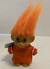 Vintage Russ 1990 NFL Tampa Bay BUCCANEERS Good Luck Troll 3" with Tag  NEW 