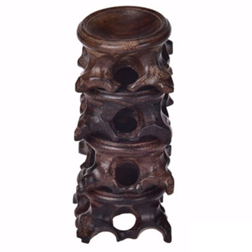 1xBlack Branch Wood Display Stand Base For Crystal Ball Sphere Globe Stone Decor - Picture 6 of 9