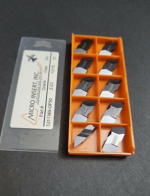 American Standard Buttress Carbide Top Notch 45° Micro Insert Inc N3R Machinist