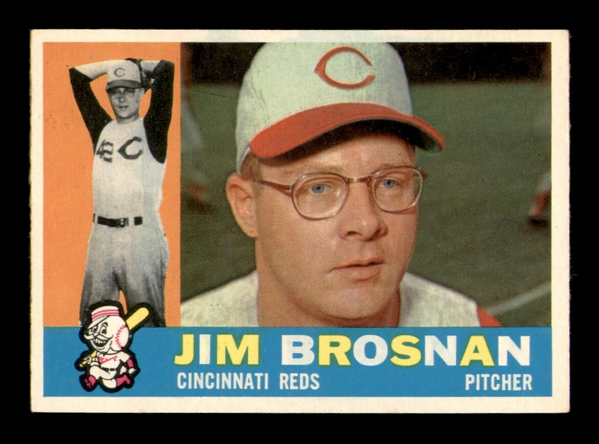 1960 Topps #449 Jim Brosnan NM Baseball Card OBGcards