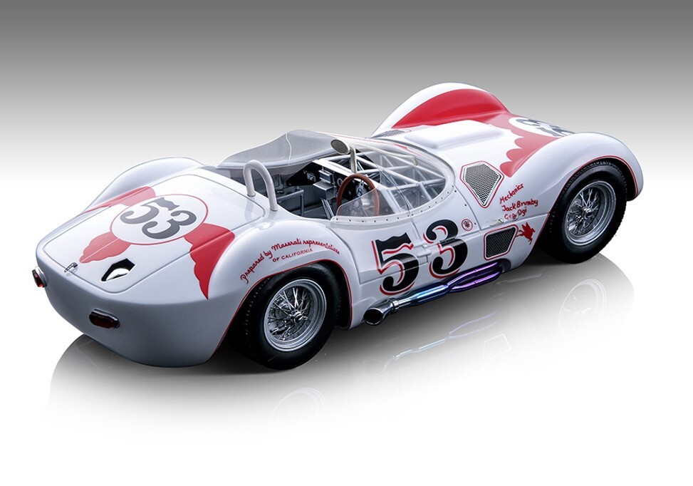 自動車 MINICHAMPS MASERATI tipo birdcage 1/18 MASERATI BIRDCAGE TIPO 61 #53 WINNER GP RIVERSIDE 1960 1/18