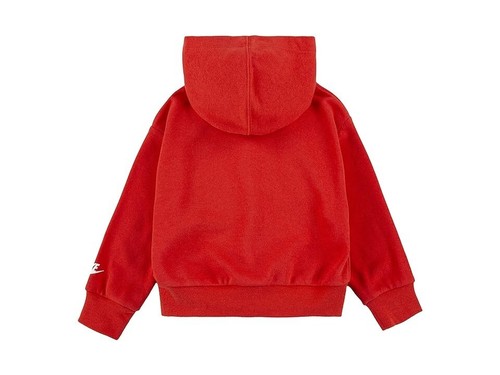 Nike Cloud Wash Hoodie Toddler 2T Red Cotton Blend Long Sleeve Full Zip JDM2040 - Picture 8 of 8