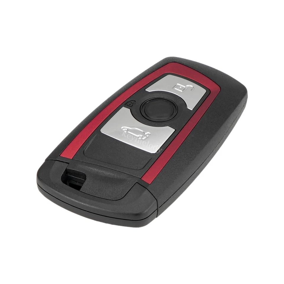 Red 3B Remote Car Key Fob Shell Case For BMW 1 3 5 F Series 428i 420i 328i 320i - Image 2 of 4