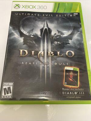  Diablo III: Reaper of Souls -- Ultimate Evil Edition (Microsoft Xbox 360, 2014)