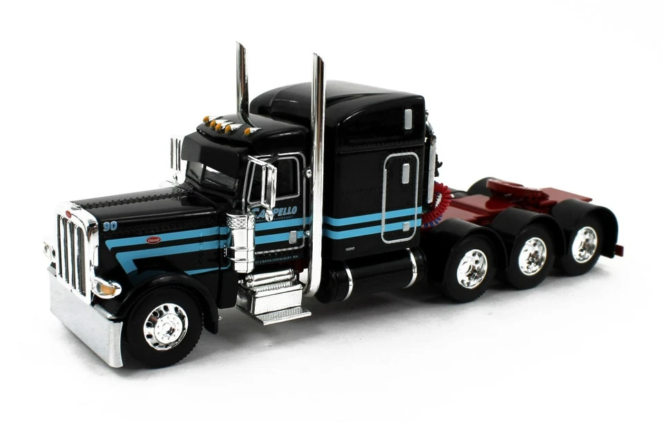 DCP 1:64 *CAPPELLO HEAVY TRANSPORT* Tri-Axle Peterbilt 389 Midroof w/LOWBOY NIB! - Image 4 of 4
