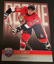 ILYA ZUBOV 2008-09 Be A Player ROOKIE Card SP #d /99 Made RARE Senators HTF RC