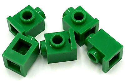Lego 5 New Green Bricks Modified 1 x 1 Stud with Headlight Building Blocks Parts