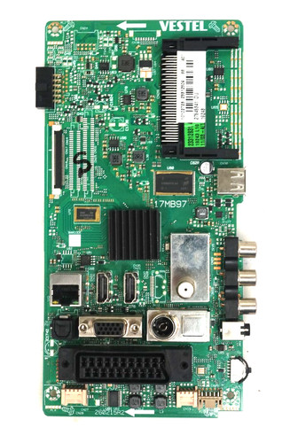 Main Board 17MB97 / 260215R2 für LED TV Telefunken Model: D40F289N3CWI