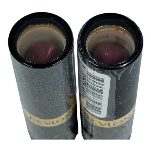 Revlon Super Lustrous Creme Lipstick Sassy Mauve 463 Lot Of 2 New Sealed - Picture 2 of 3