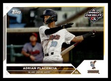 2023 Topps Pro Debut Adrian Placencia   PD-126 Inland Empire 66ers