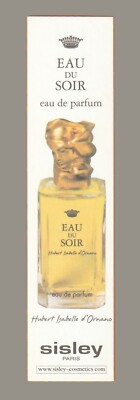  Werbekarte - Advertising Card - Eau du Soir de Sisley N°2