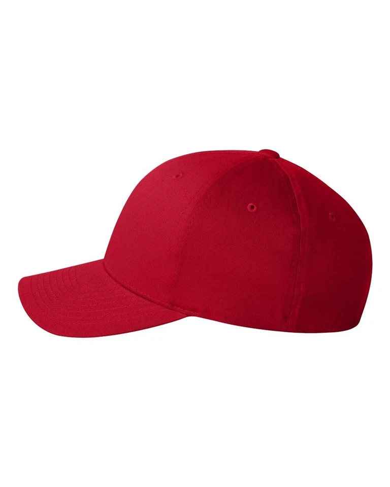 Gorra de béisbol Mercedes Benz Logo AMG Red Hat 5001 Flexfit impresa DTF S/M y L/XL Foto 4 de 4