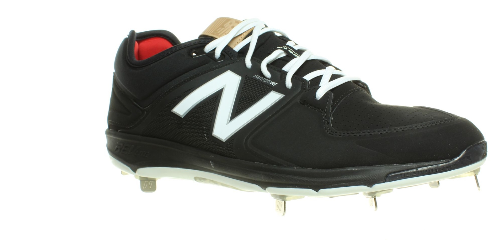 New Balance Mens L3000sk3 Black/Black Baseball Cleats Size 16 (1520903)