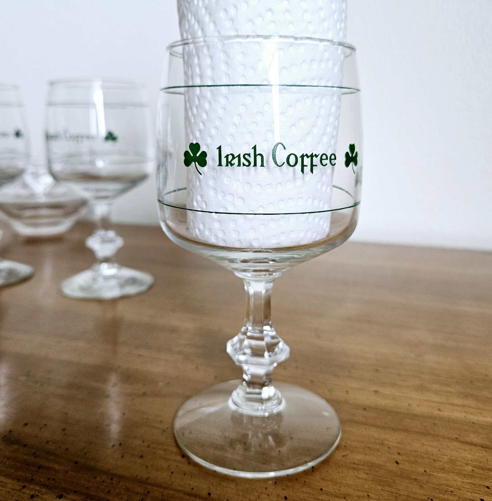 Vintage Durobor Irish Coffee Glasses Set Of 4 Made In Belgium eBay