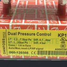 1PCS Danfoss 0601265 060-1265 Dual Pressure Control Auto Reset KP15 060-12656