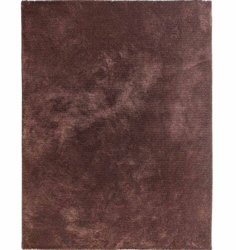 Alfombra peluda marrón hecha a mano para decoración del hogar tamaño 5x8, 8x10,10x14 alfombra peluda Compra ahora - Imagen 1 de 9