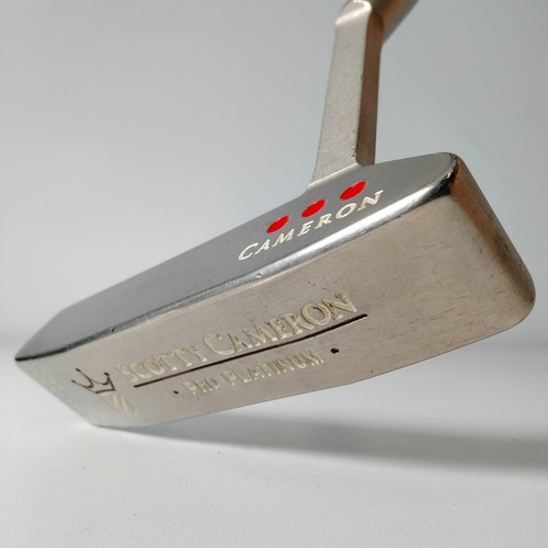 SCOTTY CAMERON PRO PLATINUM NEWPORT2 MID SLANT 34in Putter RH with H/C F/S - Picture 8 of 18