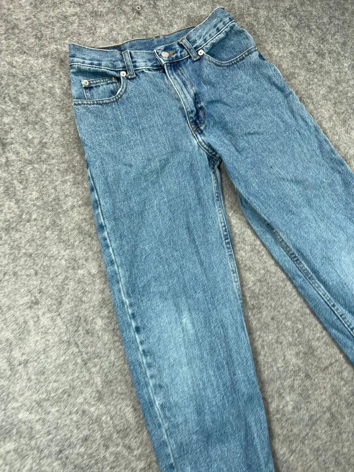 Jeans reto Canyon River azul adolescentes meninos 12 Reg azul denim 25x25 - Imagem 2 de 4