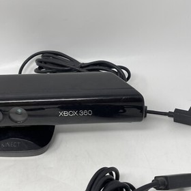 Microsoft Kinect Sensor Bar for Xbox 360 1414 with AC Power Adapter 1429 Tested