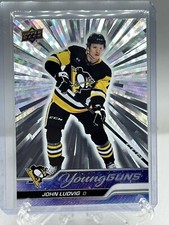 2023-24 Upper Deck Series 2 John Ludvig Young Guns # 490 Silver Outburst