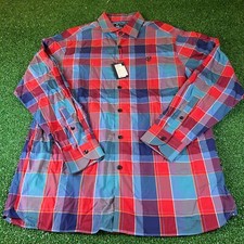 Cremieux Plaid Button Up Shirt Long Sleeve Casual Multicolor Mens Large NWT