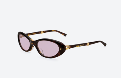 Gentle Monster Lolang T1 Oval Sunglasses Tortoise Frame Pink Lens