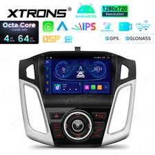 9" Android 14 4+64GB Car GPS Navi Stereo Radio CarPlay for Ford Focus 2012-2017