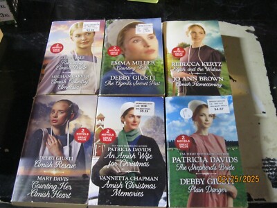 Amish Romance--2 stories in each book--Various Authors--Buyer's Choice
