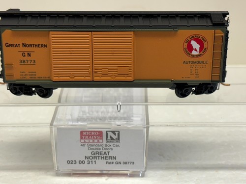 N Scale Micro Trains MTL 023 00 311 Great Northern GN 38773 Box Car