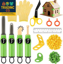 Cardboard Cutter for Kids - Cardboard Tools for Kids, Cardboard Cutting Tool Set