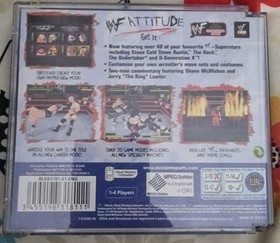 Sega Dreamcast WWF Attitude Game Complete with Manual PAL
