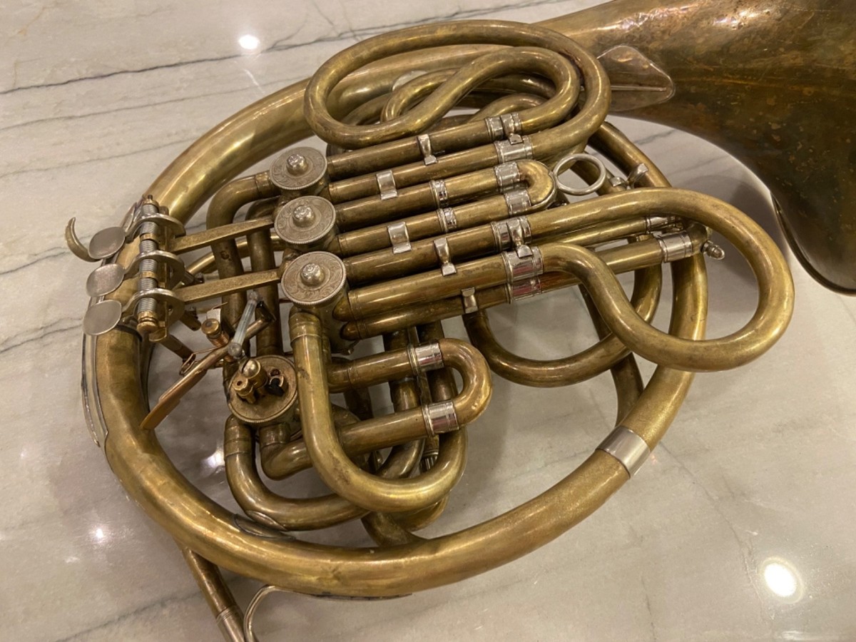 GEBR ALEXANDER 103 アレキサンダー 1920s GEBR ALEXANDER MODEL 103 DOUBLE FRENCH HORN | eBay