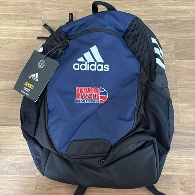 Adidas Stadium 3 Backpack Team Navy Blue NH Rivals Basketball Bag LP7789 NEW
