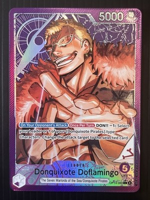 DONQUIXOTE DOFLAMINGO - One Piece OP14-060 - AAL Alt Art Leader - Azure Sea's
