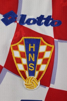 Croatia jersey National Team Authentic Lotto size XLarge 1998 #9