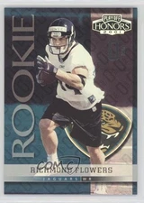 2001 Playoff Honors Rookie X's and O's 6/70 Richmond Flowers #145 d4y