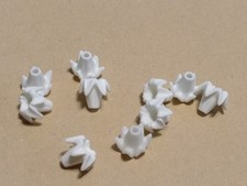 PLAYMOBIL X10 WHITE FLOWERS BOUQUETS PLANTS BOUQUET PLANT GARDEN BETHLEHEM...